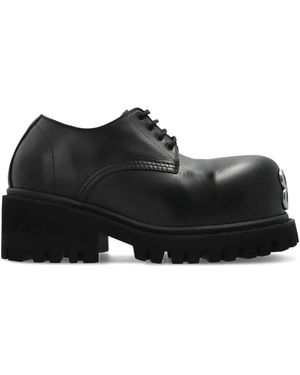 Balenciaga Laced Shoes - Zwart