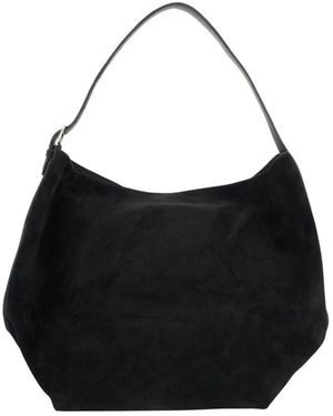 TOTEME Tassen ,Zwart ,Suède Belted Suede Tote
