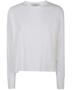 Studio Nicholson Jersey Long Sleeve T-Shirt - Wit