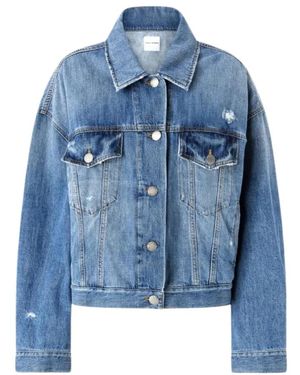 Pinko Denim Jackets - Blue