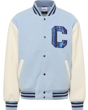 carlo colucci Bomber Jackets - Blue