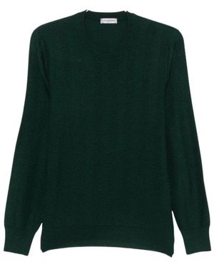 Vengera Truien & Vesten ,Groen ,Round-Neck Truien