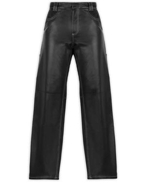 Axel Arigato Leather Trousers - Negro