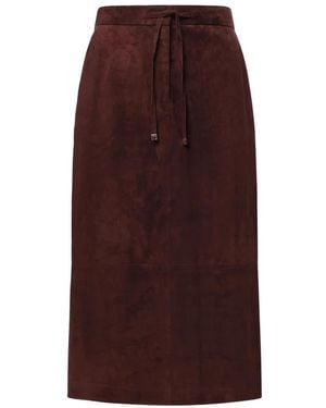 Max Mara Midi Skirts - Bruin