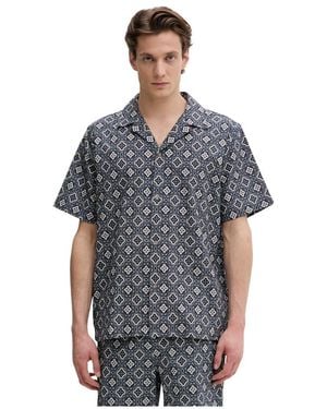 Les Deux Short Sleeve Shirts - Gris