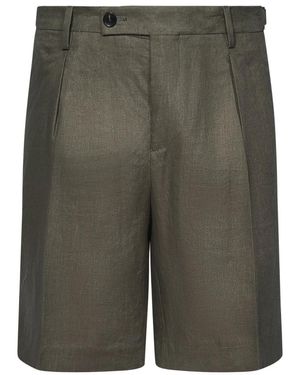 Michael Coal Casual Shorts - Groen