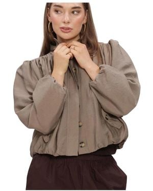 Y.A.S Yasfeline Ls Jacke - Braun