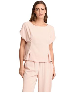 Kocca Blusa Scollo A Barchetta - Pink