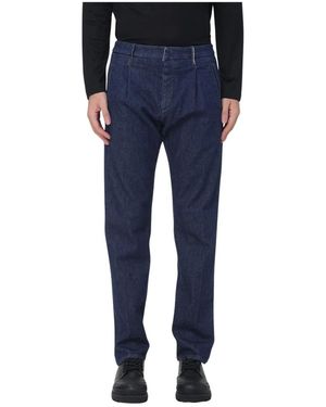 Incotex Slim-Fit Trousers - Azul