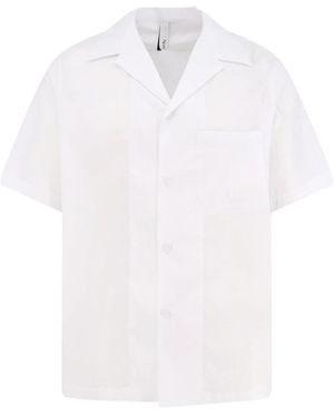 Hevò Short Sleeve Shirts - White