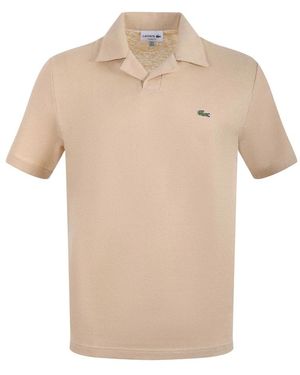 Lacoste Polo Shirts - Natural