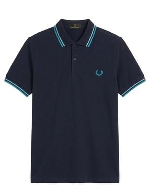 Fred Perry Polo Shirts - Azul