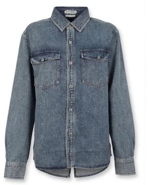 JW Anderson Oversized Jeanshemd - Blau