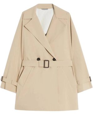 Weekend by Maxmara Trench Coats - Natural