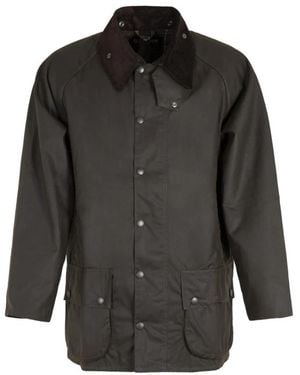 Barbour Classic Beaufort Waxed Jacket - Zwart