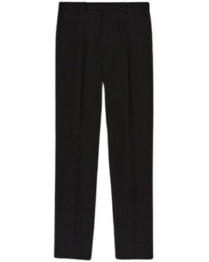 Jil Sander Straight Trousers - Black