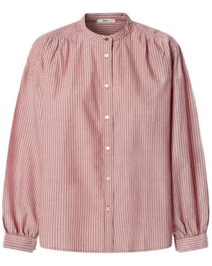 Pepe Jeans Gestreept Katoenen Overhemd - Roze