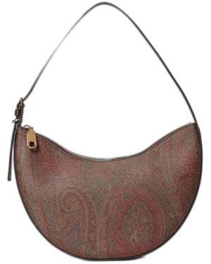 Etro Essential Paisley Hobo Bag - Braun