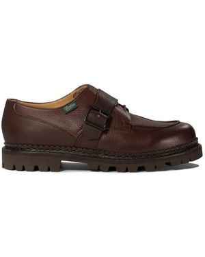 Paraboot Braune Schnürschuhe Urbaner Stil