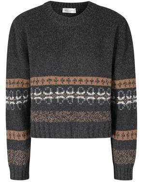 Roberto Collina Round-Neck Knitwear - Nero