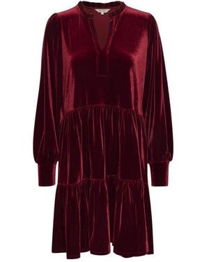 Part Two Short Dresses - Rojo