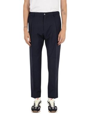 BE ABLE Straight Trousers - Azul