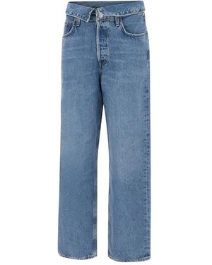 Agolde Straight Jeans - Blue