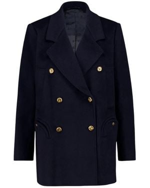 Blazé Milano Double-Breasted Coats - Blu