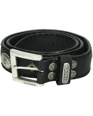 Sendra Schwarzes Leder Gürtel Modell 8553