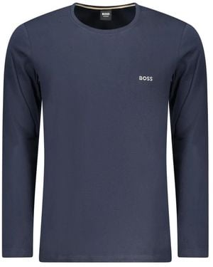 HUGO Long Sleeve Tops - Blue