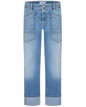 Cambio Straight Jeans - Azul