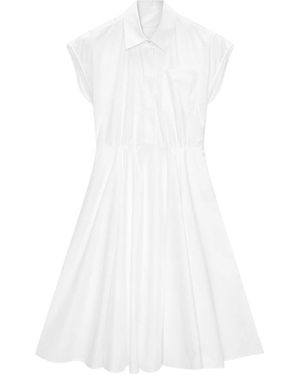 MSGM Shirt Dresses - White