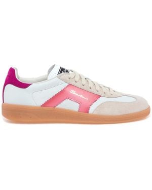 Santoni Trainers - Pink