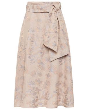 Maliparmi Midi Skirts - Natural