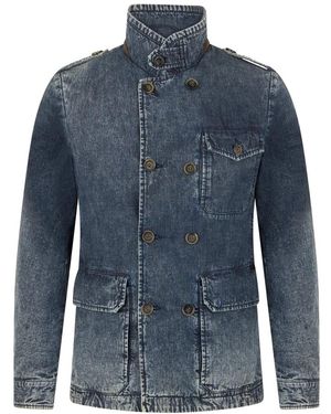 Moorer Denim Jackets - Blue