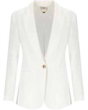 Elisabetta Franchi Blazers - White