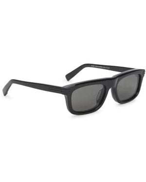 ZEGNA Accessoires ,Zwart ,Ez 0301 Zonnebril