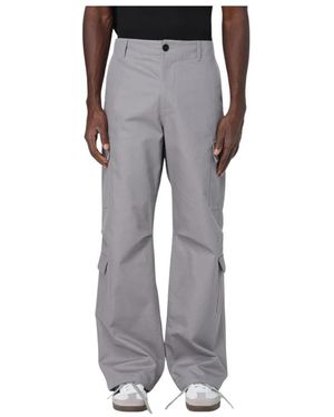 MSGM Wide Trousers - Gris