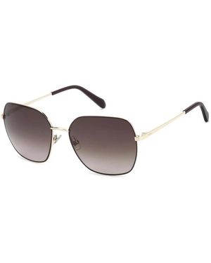Fossil Square Sonnenbrille - Mettallic