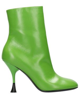 3Juin Heeled Boots - Green