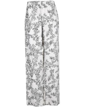 Setchu Broeken ,Veelkleurig ,Pantalone Largo - Grijs