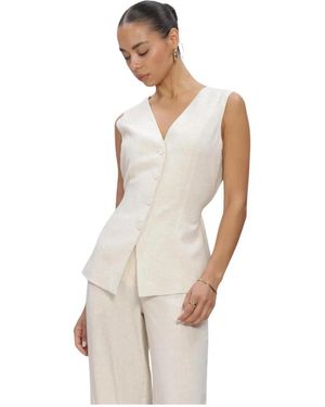 Envii Endore V-N Vest - Wit