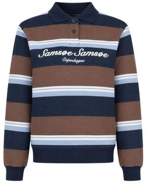 Samsøe & Samsøe Polo Shirts - Blau