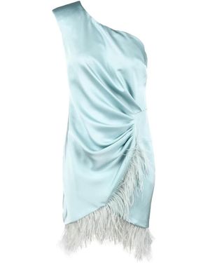 Tassos Mitropoulos Elegantes Damenkleid Aus Polyester - Blau