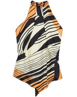 Raquel Diniz Sleeveless Tops - Multicolour