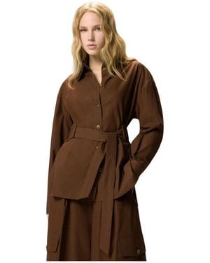 Pinko Cheryl Overshirt - Bruin