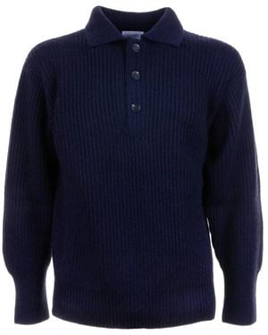 Malo Polo Shirts - Blu