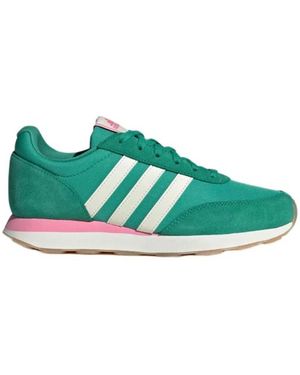 adidas Sneakers Van Gemengd Materiaal Met Rubberen Zool - Groen