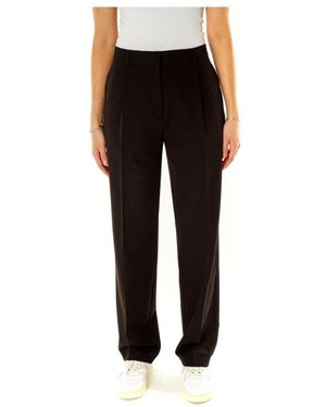 Samsøe & Samsøe Straight Trousers - Zwart