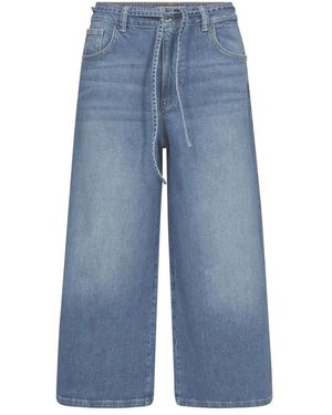 Mos Mosh Wide Jeans - Azul